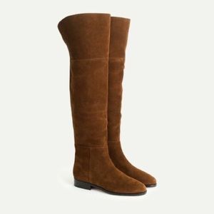J. Crew Over the Knee Suede Boots Size 10